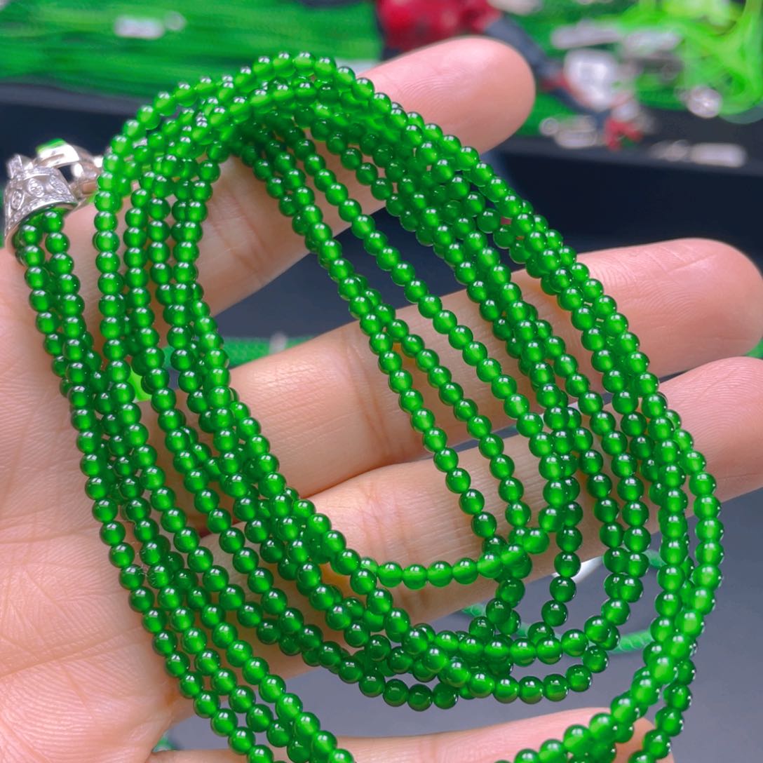 翡翠项链未镶嵌，1