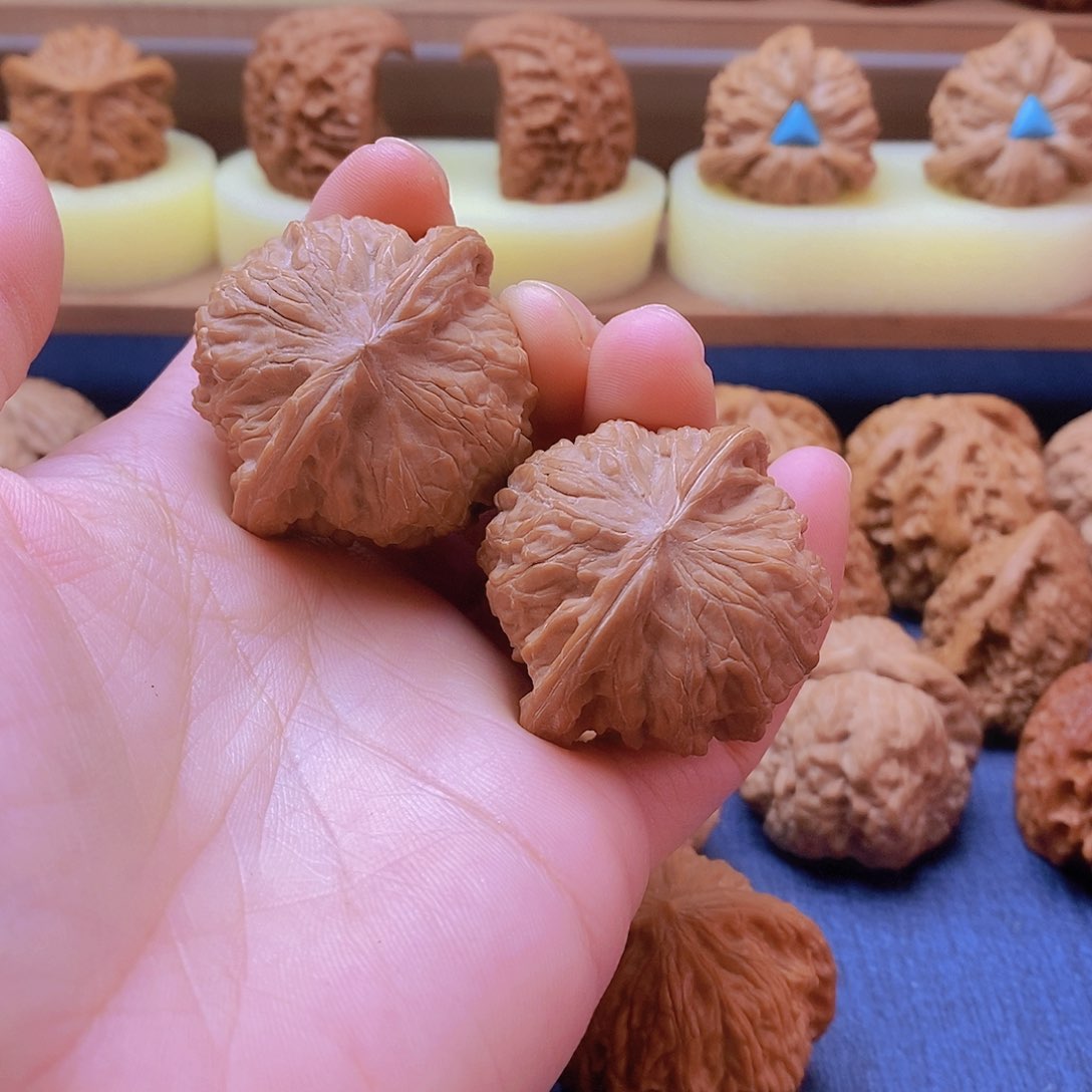 文玩核桃把件正磨文玩核桃