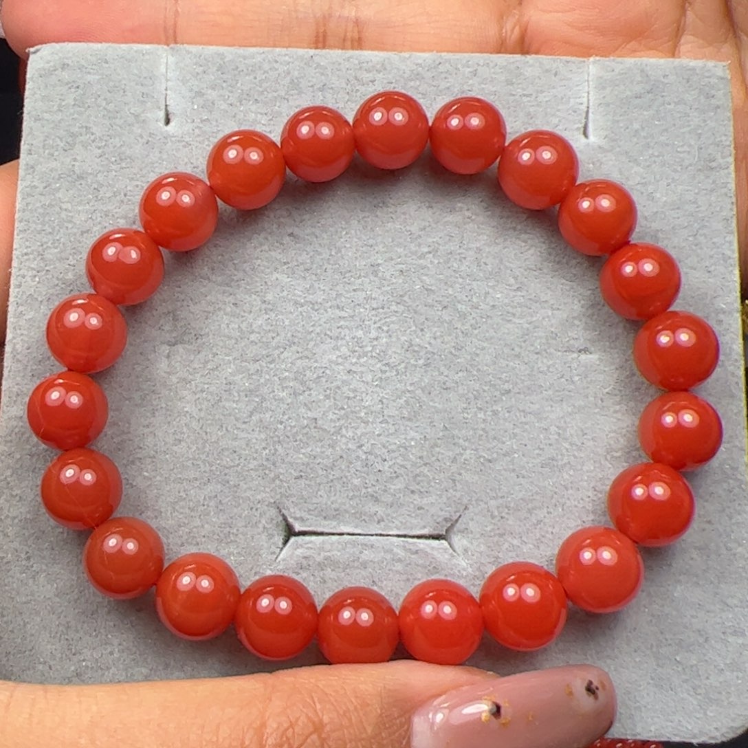 未镶嵌手串南红玛瑙