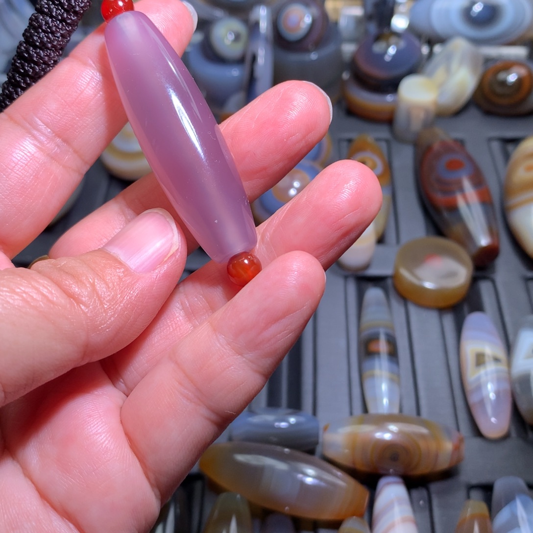 会***头玛瑙/玉髓未镶嵌颈饰