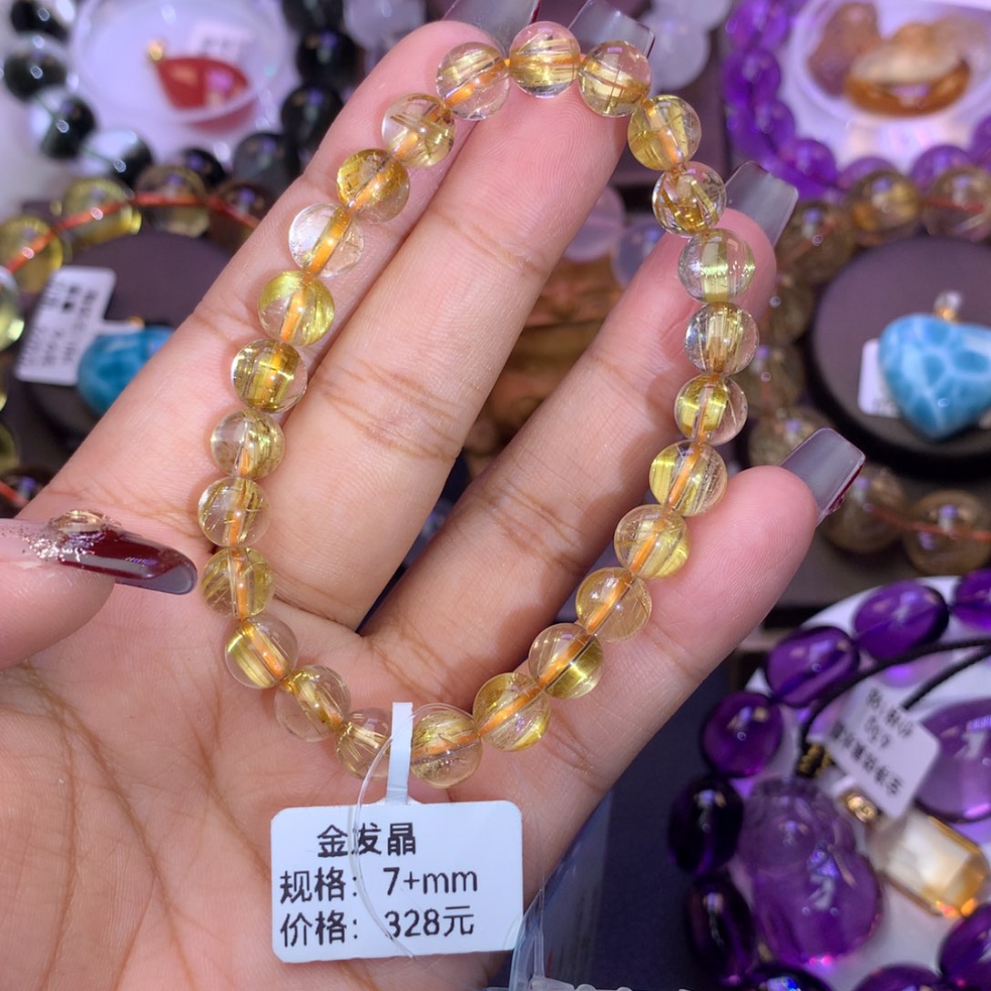 水晶手链未镶嵌手链