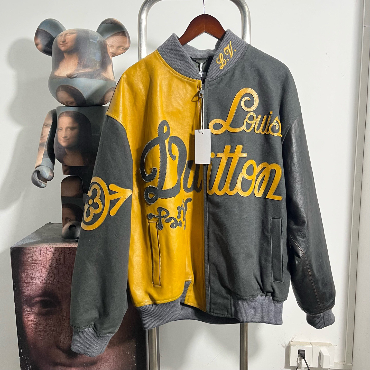未使用 LouisVuitton/路易威登 棒球外套 W3013 52 衣长75 胸围70