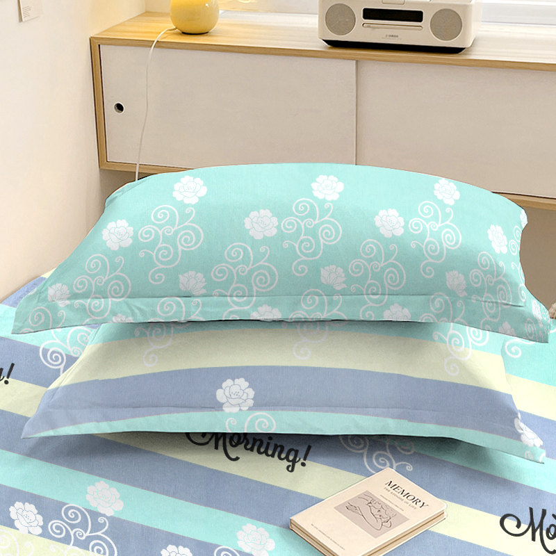 加厚棉加密老粗布枕套一对装防滑成人枕头套学生宿舍单人枕套信封