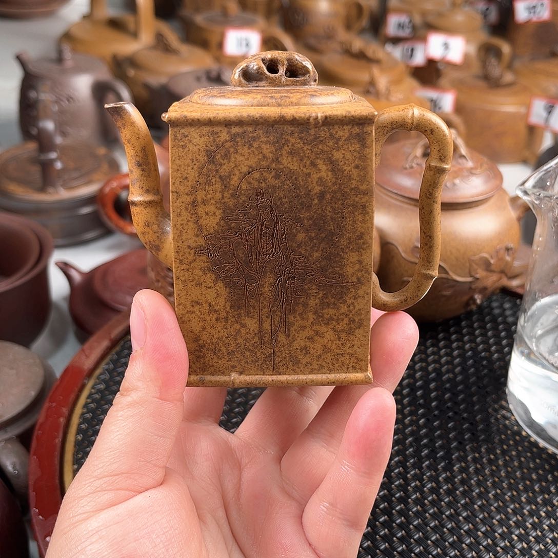 紫泥茶壶宜兴紫砂