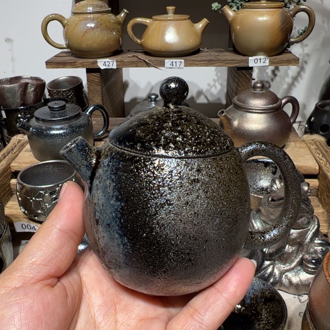 壶思**睿建水紫陶紫泥柴烧壶