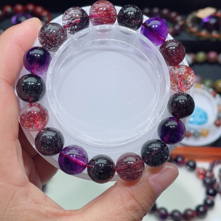 水晶手链未镶嵌超七手链