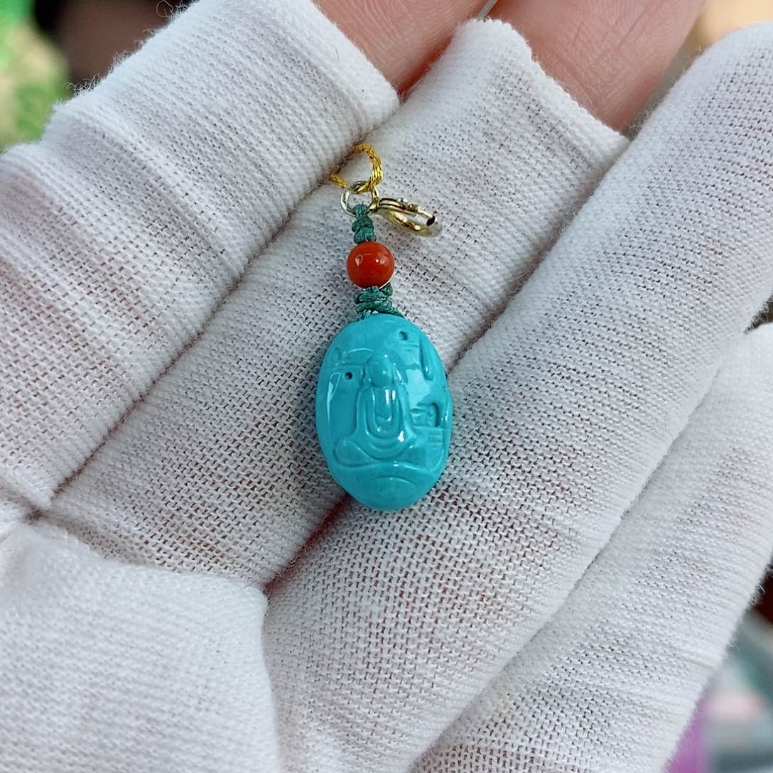 绿松石珠宝奇石未镶嵌