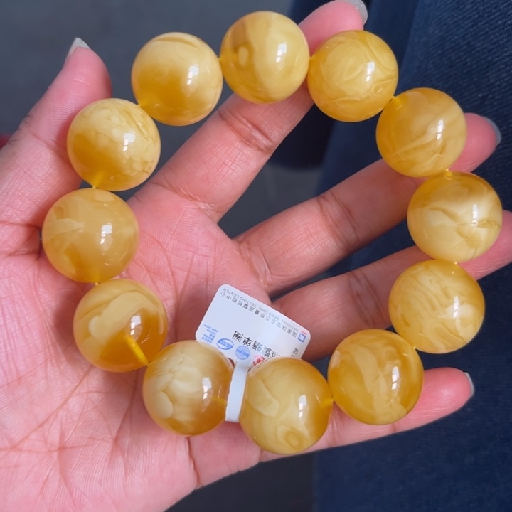 琥珀未镶嵌珠宝奇石M59号20+糖心蛋虎皮妖花