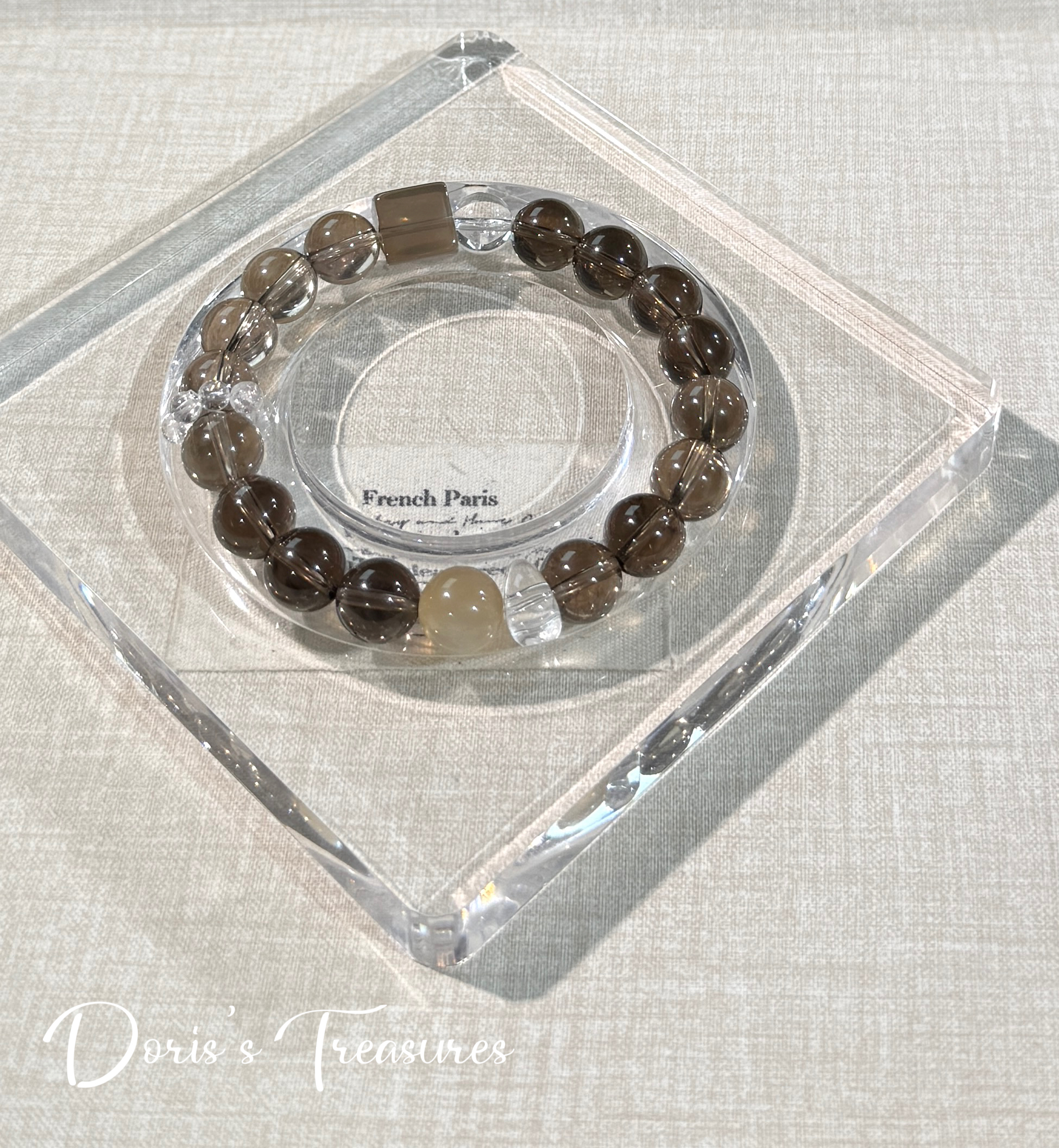 【冰美式】 天然水晶手串 多样性发一 颜色微差