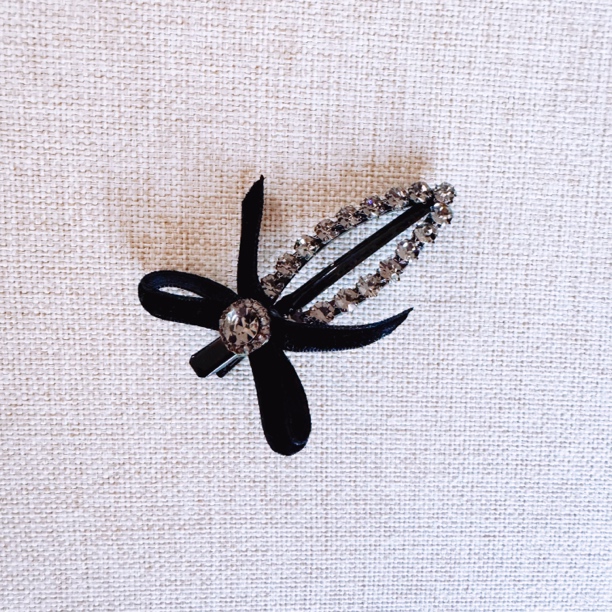 铜合金锆石耳饰 耳环时尚百搭—-发夹