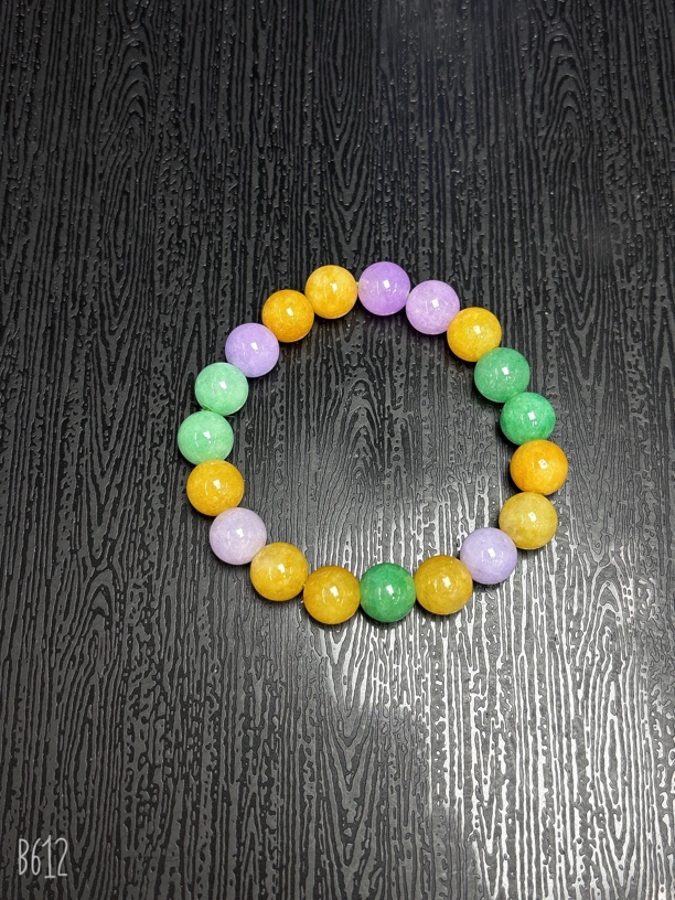 C20 天然缅甸A货多宝手串卡10mm