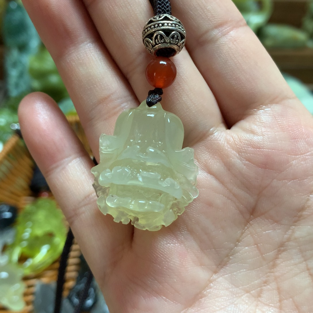 岫玉手把未镶嵌手把