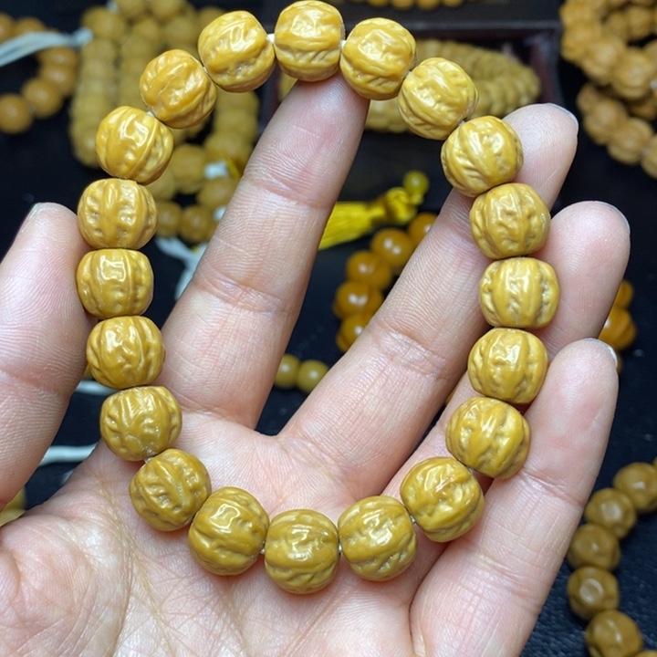 核桃手串/手链猴头