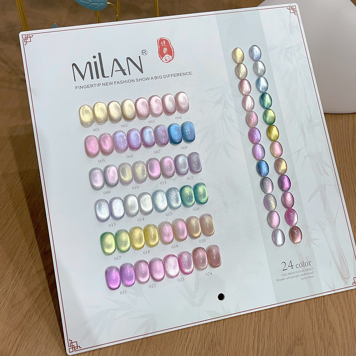 2025春夏24节气玻璃珠猫眼指甲油胶透美甲光疗胶小套装15g