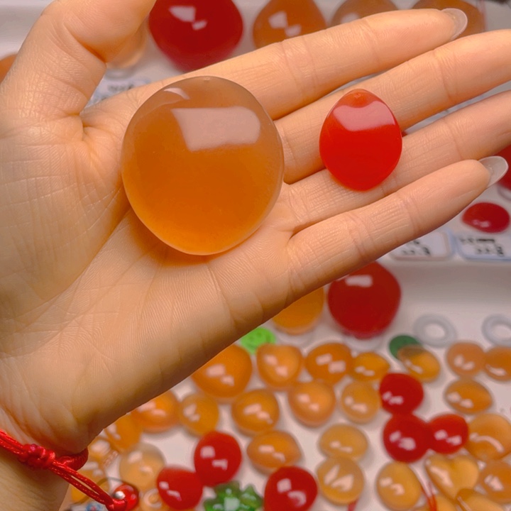 耿****桃木保质保真青鱼石吊坠