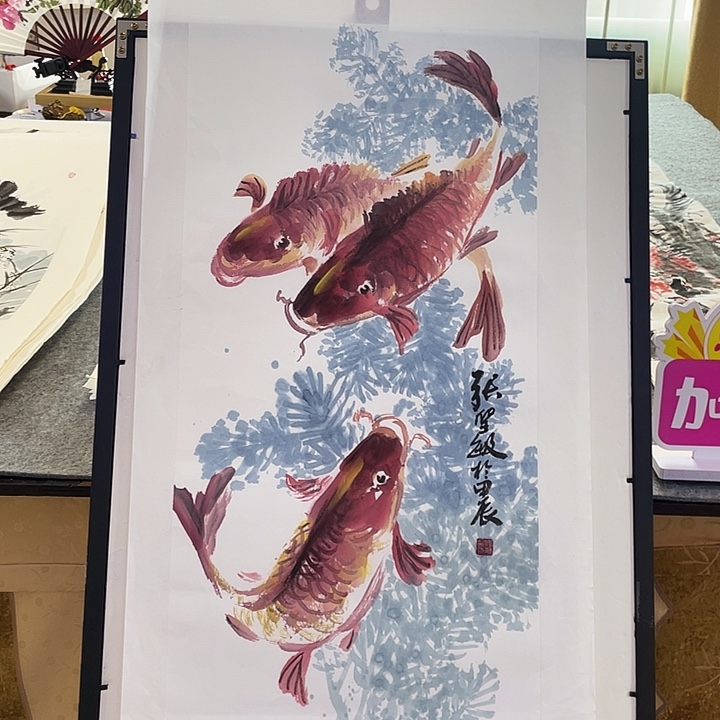 国画张圣敏先生纯手绘作品