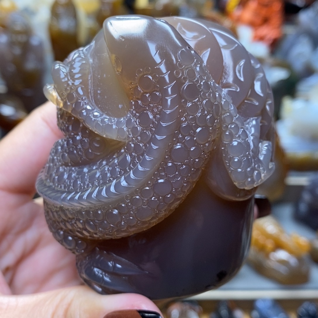 玛瑙/玉髓摆件未镶嵌