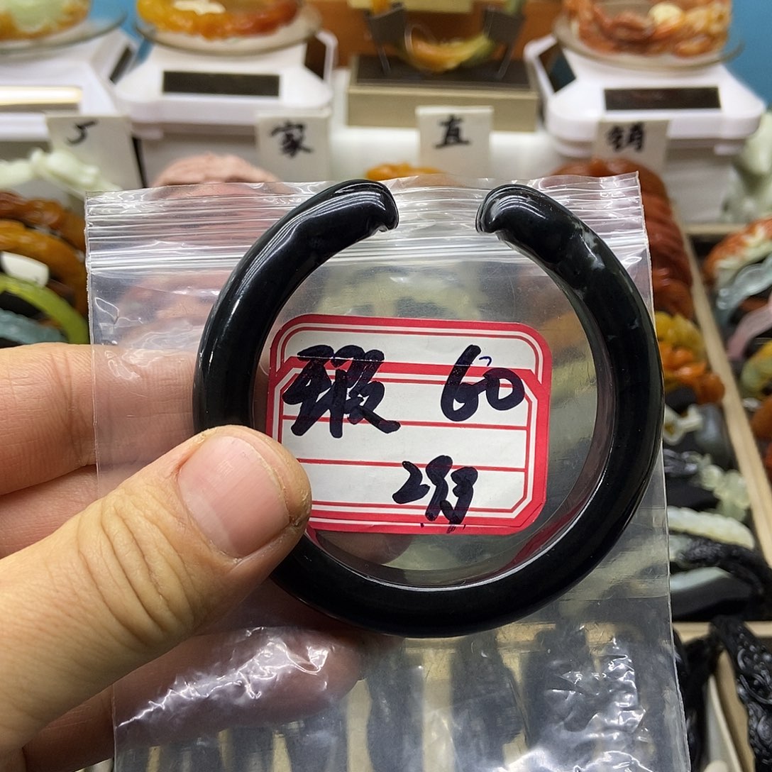 蛇纹石玉合金手镯