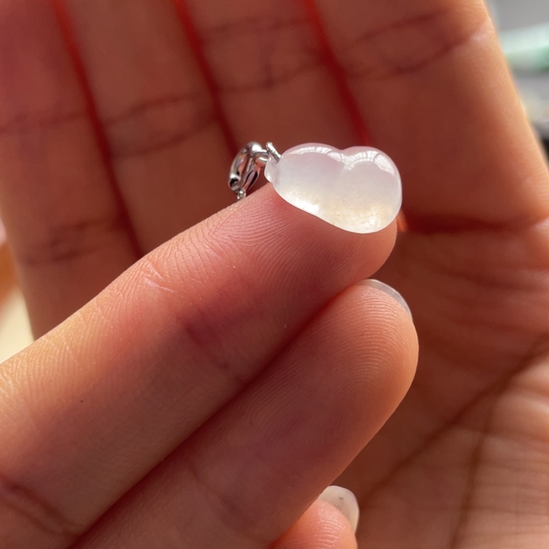 翡翠颈饰未镶嵌葫芦