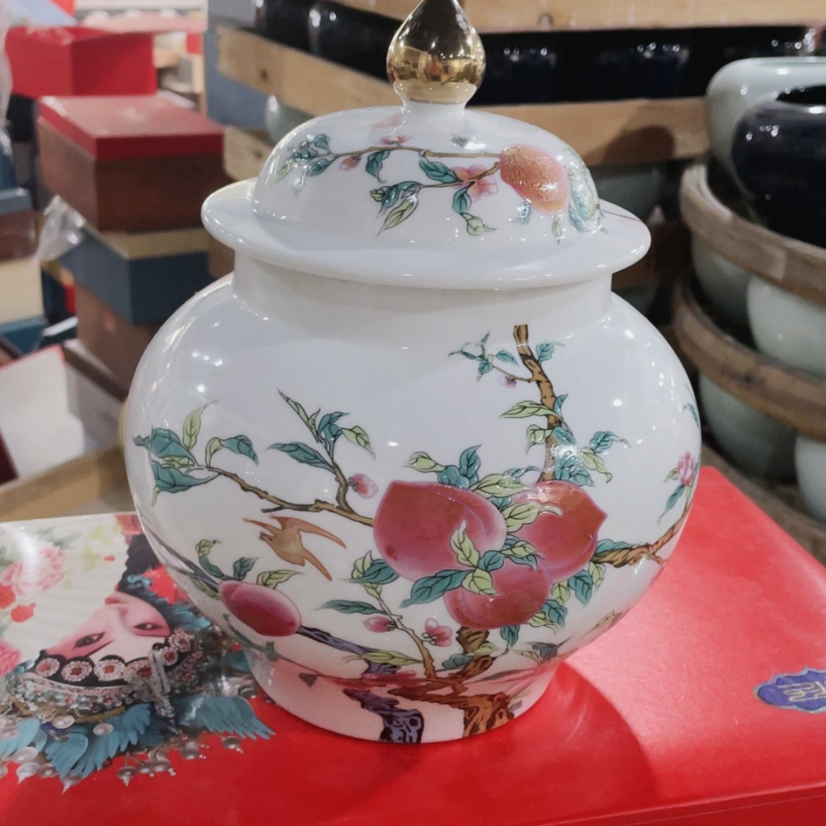 【闪购商品】罐陶瓷茶叶罐密封罐