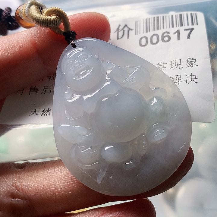 翡翠未镶嵌颈饰000000617