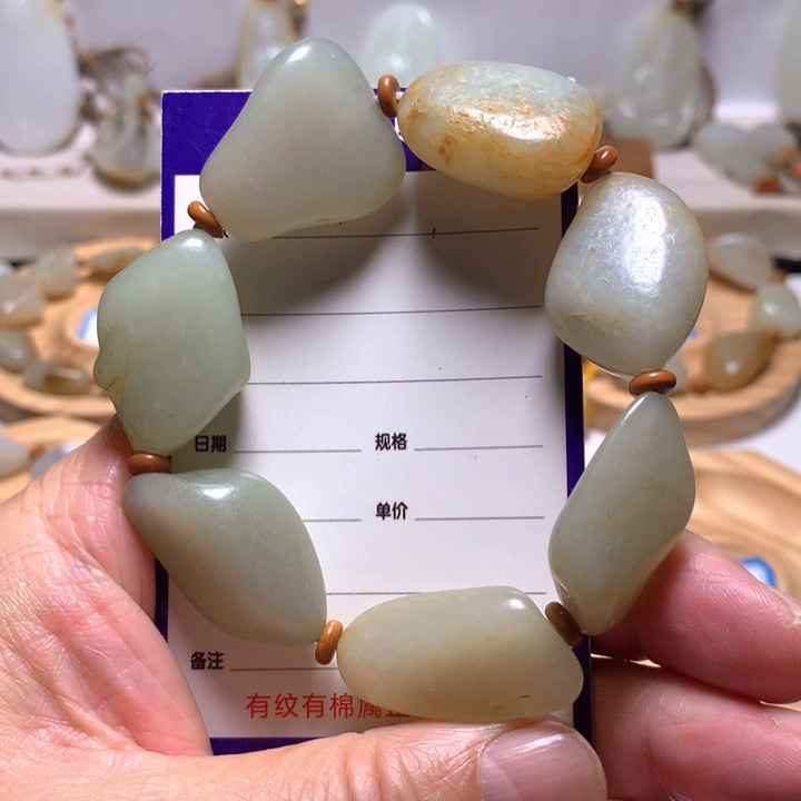 和田玉（白玉）手串未镶嵌
