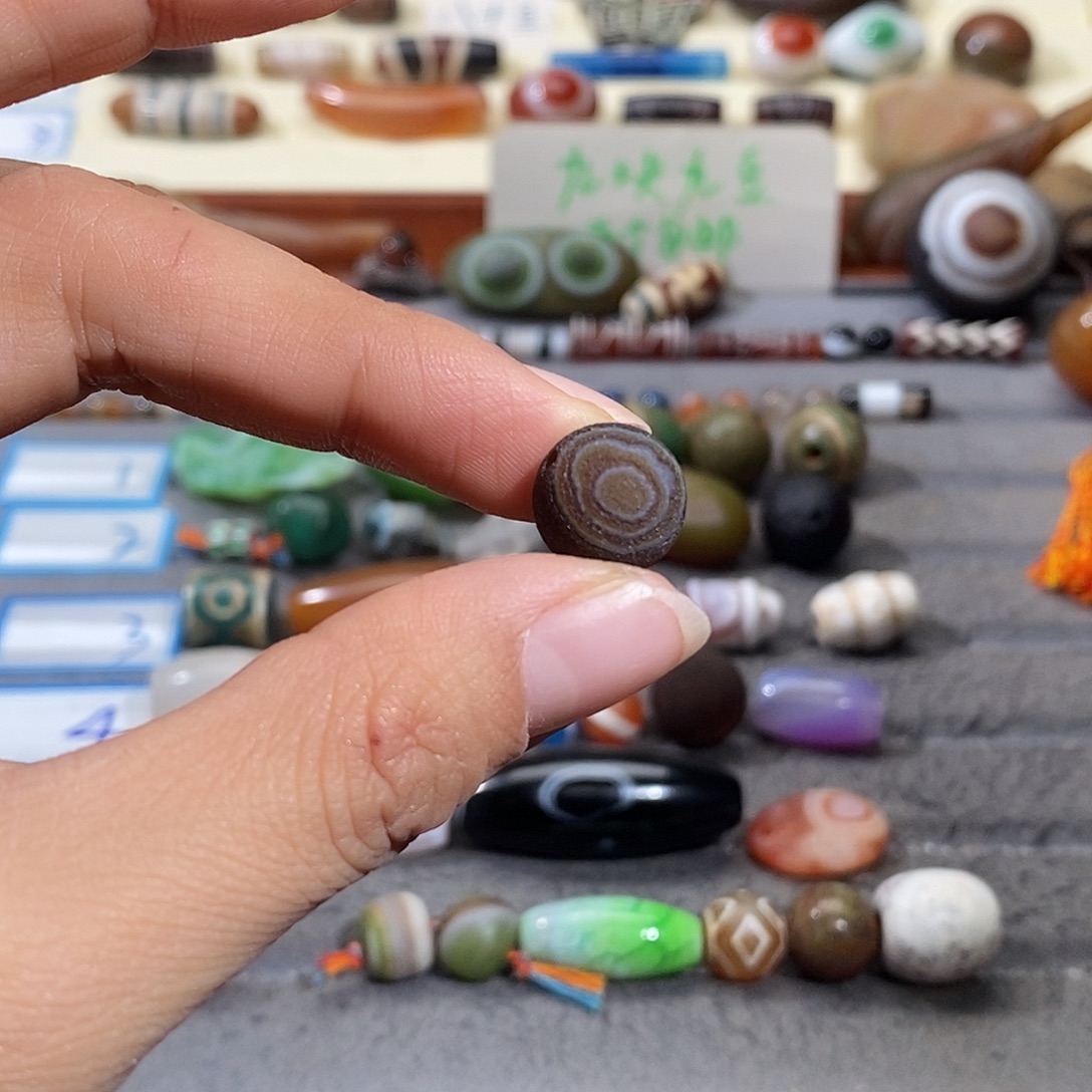 站***鬼玛瑙/玉髓合金颈饰