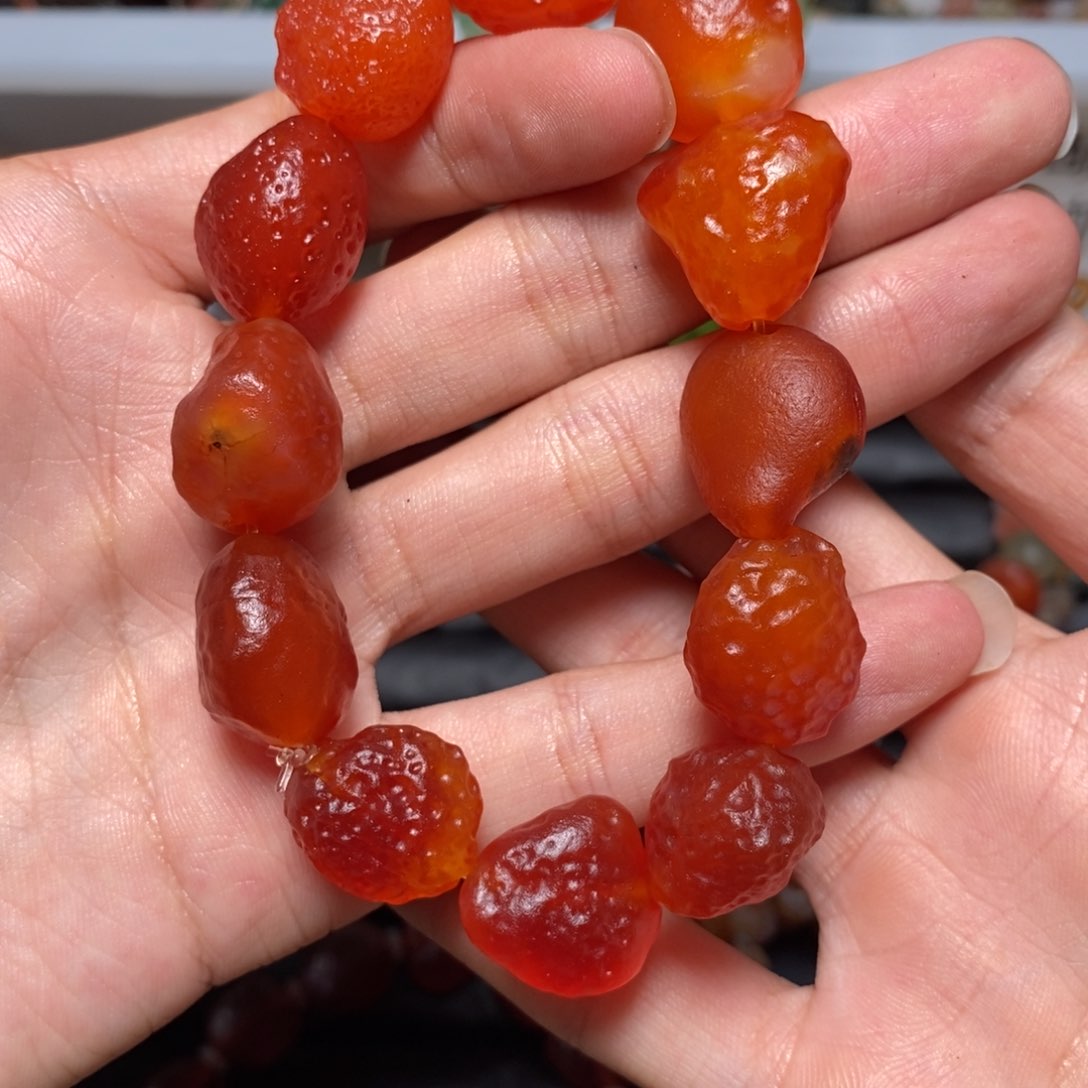 玛瑙/玉髓手链合金