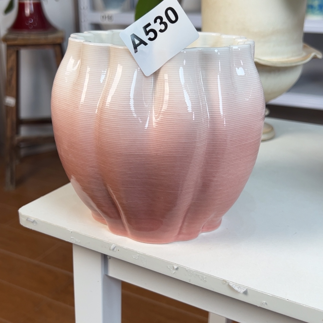 柔***水530景德镇手工花盆