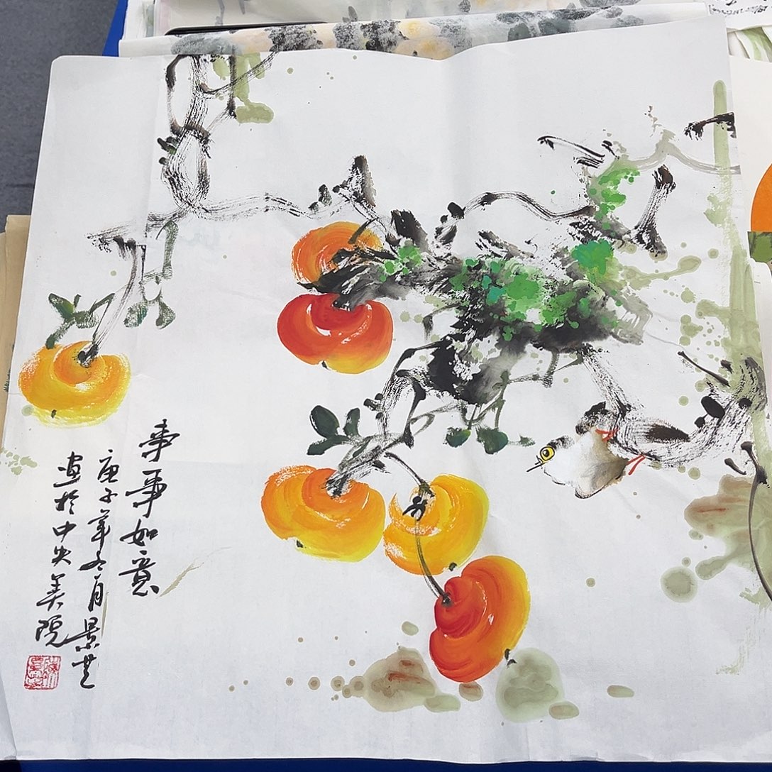 国画纯手绘作品欣赏