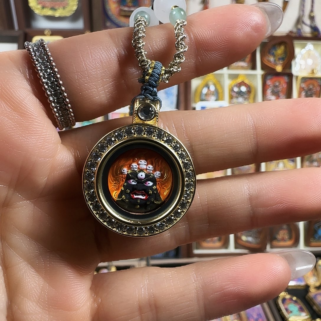 吊坠圆卡擦擦单面➕指定绳子