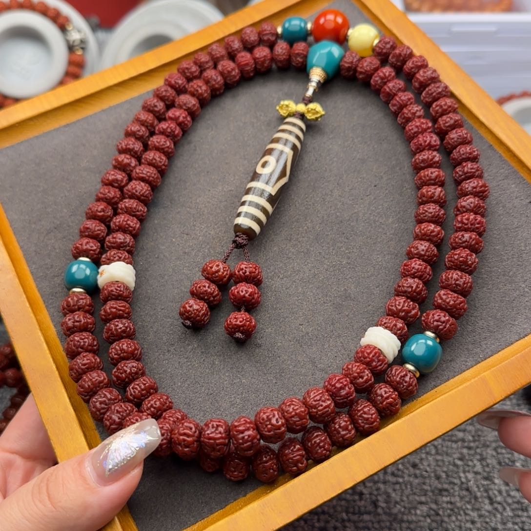 金刚菩提吊坠越**野精品6瓣