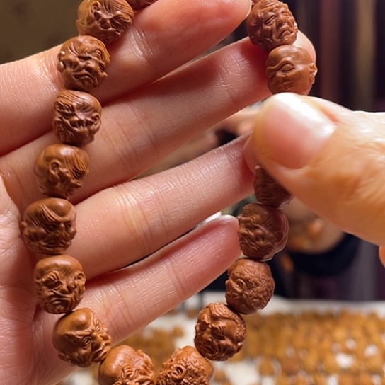 手串/手链橄榄核龙纹桃核