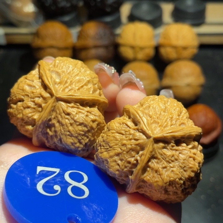 三棱37尺寸核桃。 