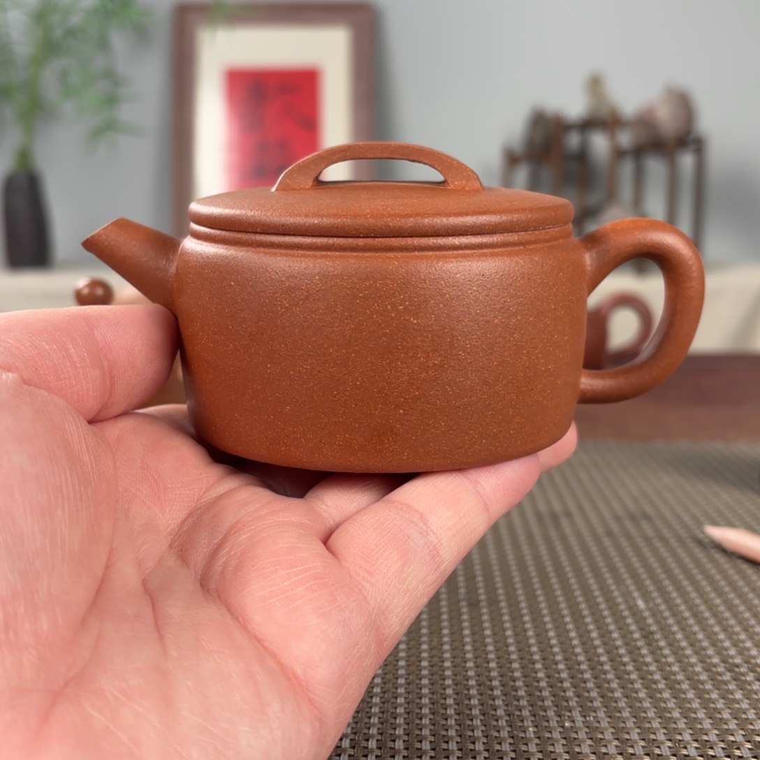 紫砂茶壶黄龙山原矿紫砂壶200