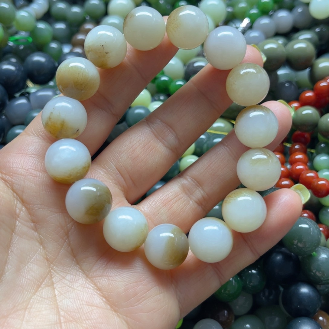 和田玉手链未镶嵌