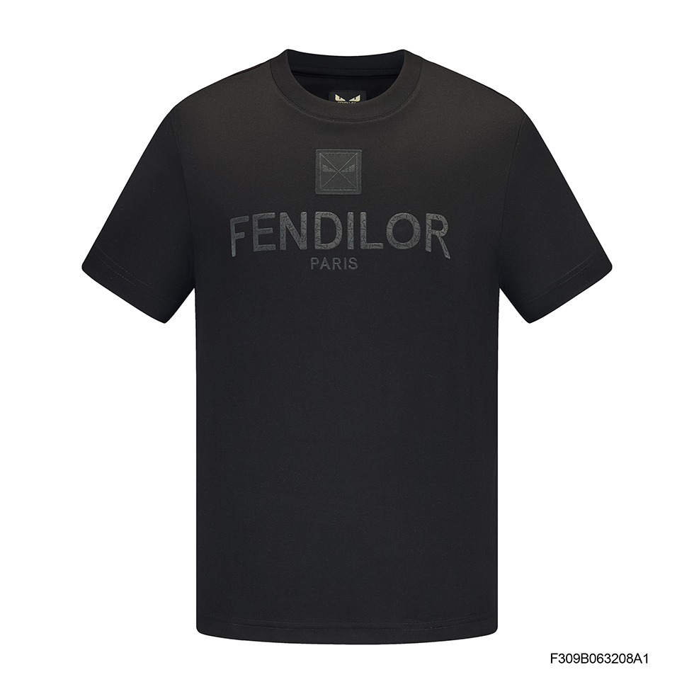 FENDILOR小怪兽男士潮牌圆领短袖T恤F309B063208A