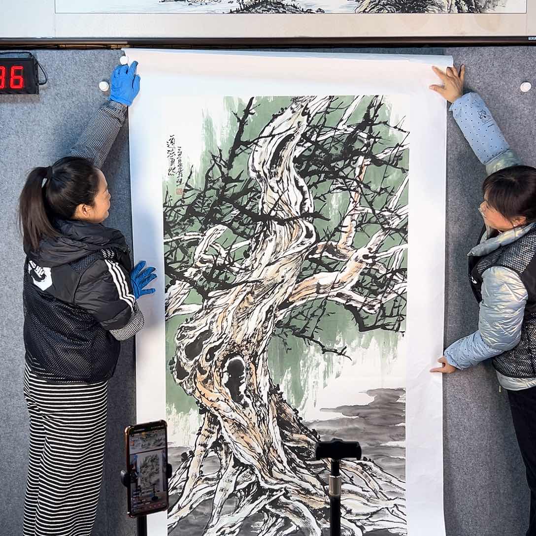 国画296 牡丹等植物资源和野生