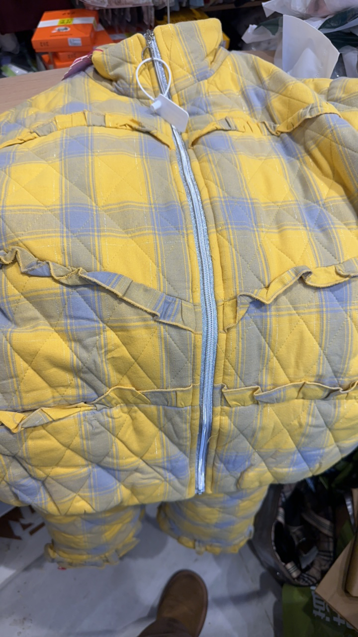 Pink三层加厚家居服