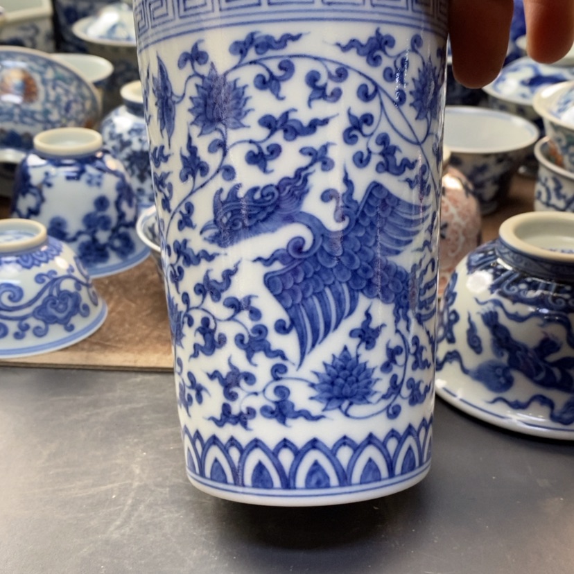 【闪购商品】景德镇青花主人杯