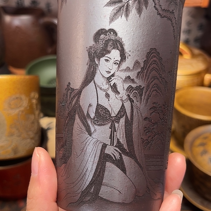 茶杯紫砂宜兴紫砂茶具正品