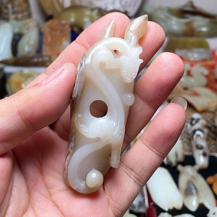 和田玉挂件未镶嵌