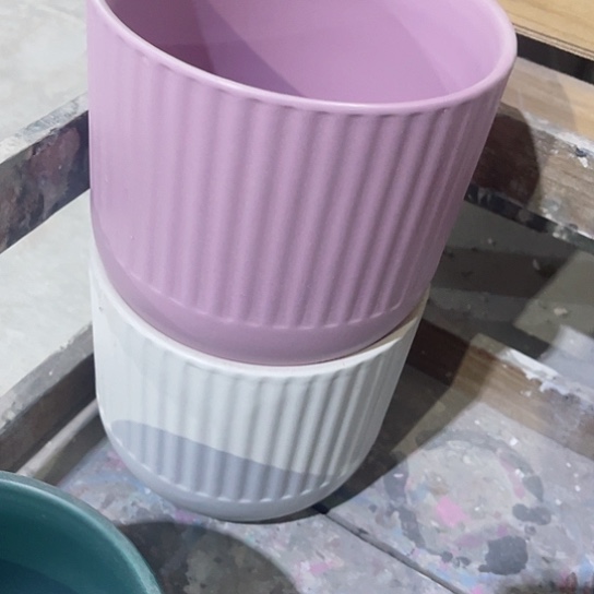 多肉绿植陶瓷花盆，有孔
