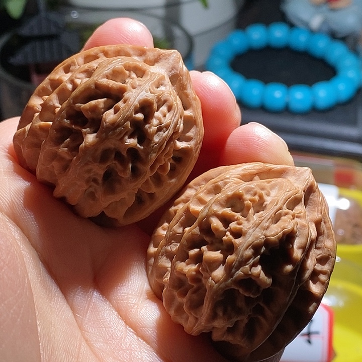 【闪购商品】吊坠文玩核桃三羊谷