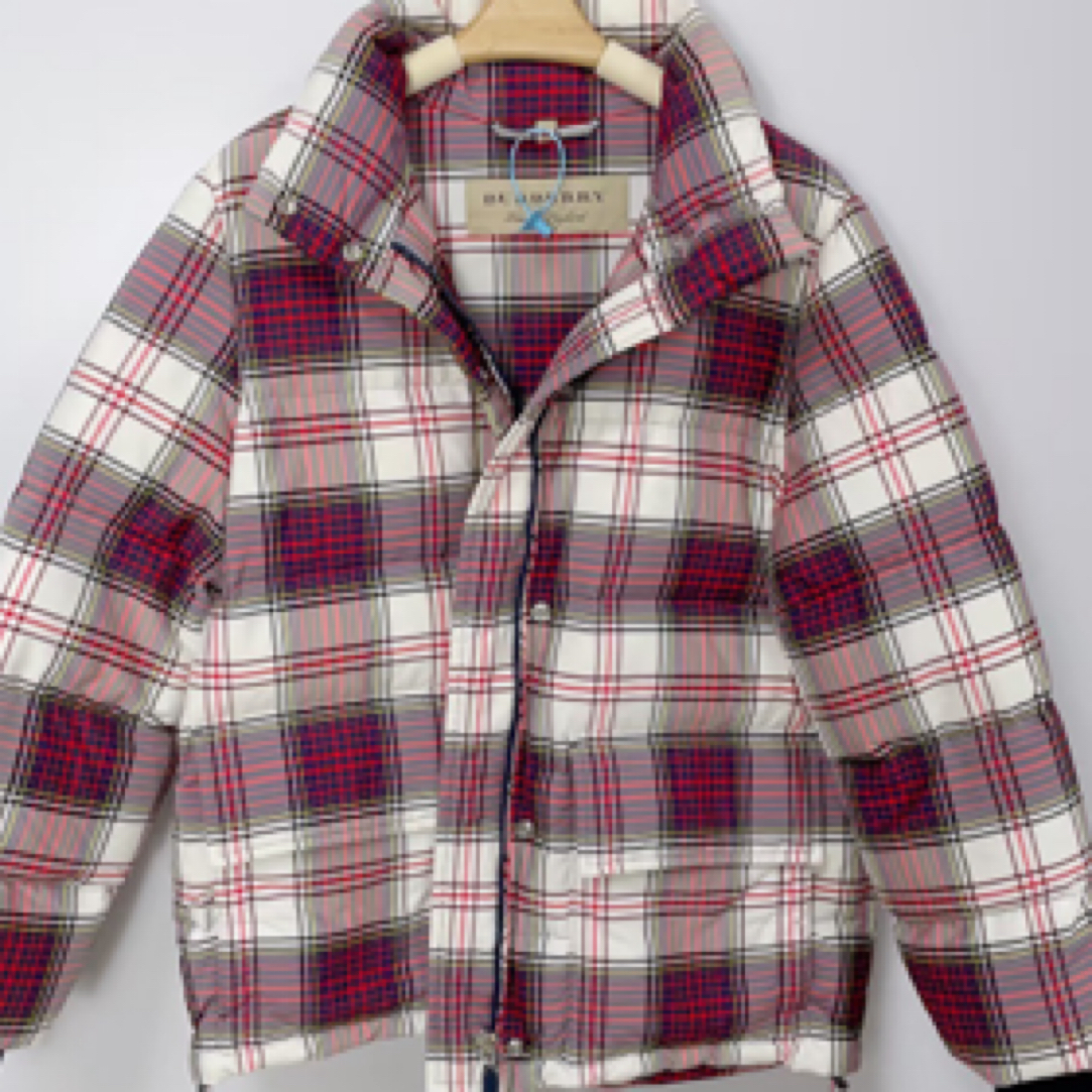 99新 BURBERRY/博柏利 格子羽绒服/S码/A02263