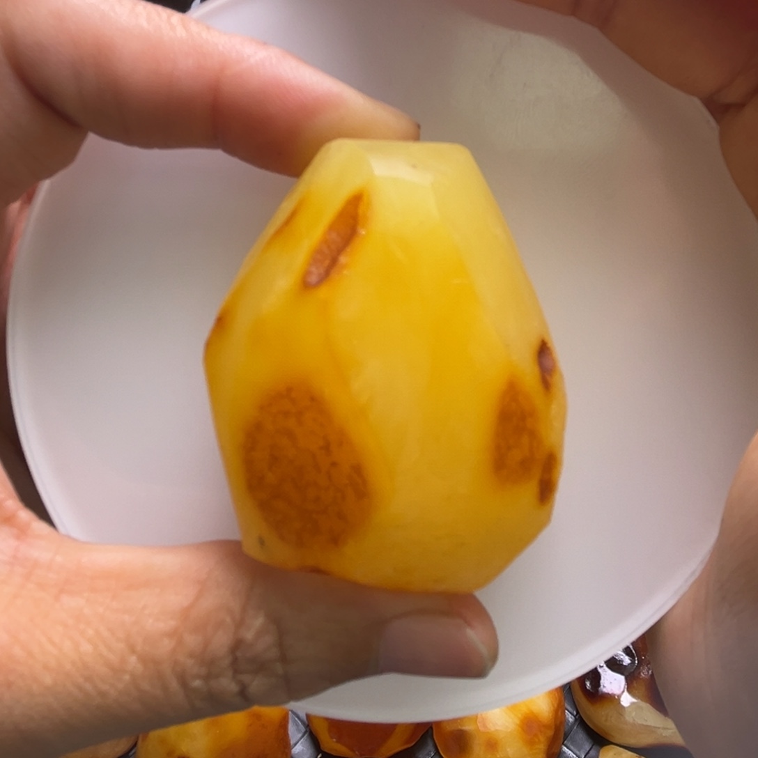定制琥珀未镶嵌琥珀蜜蜡原石定制