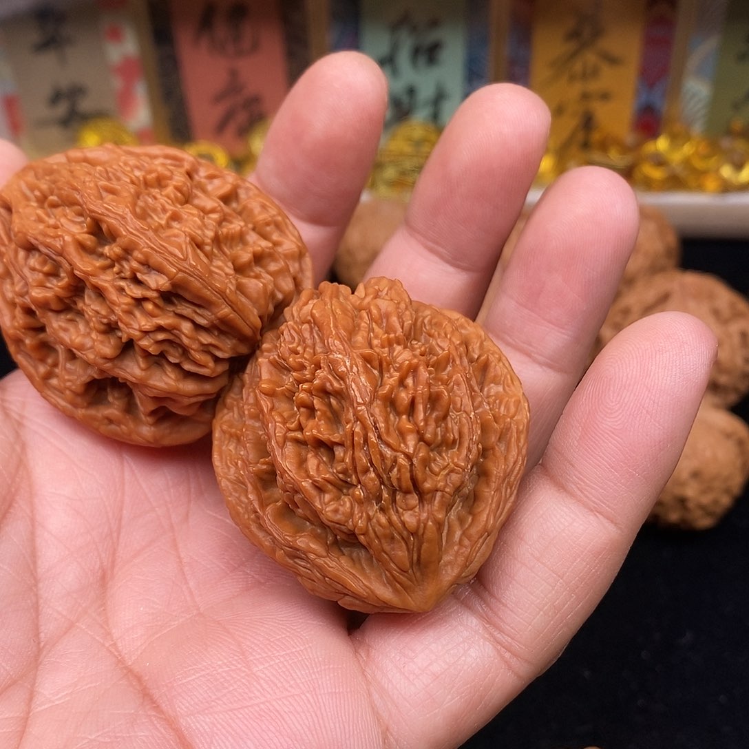 凯***凯把件文玩核桃虎头王