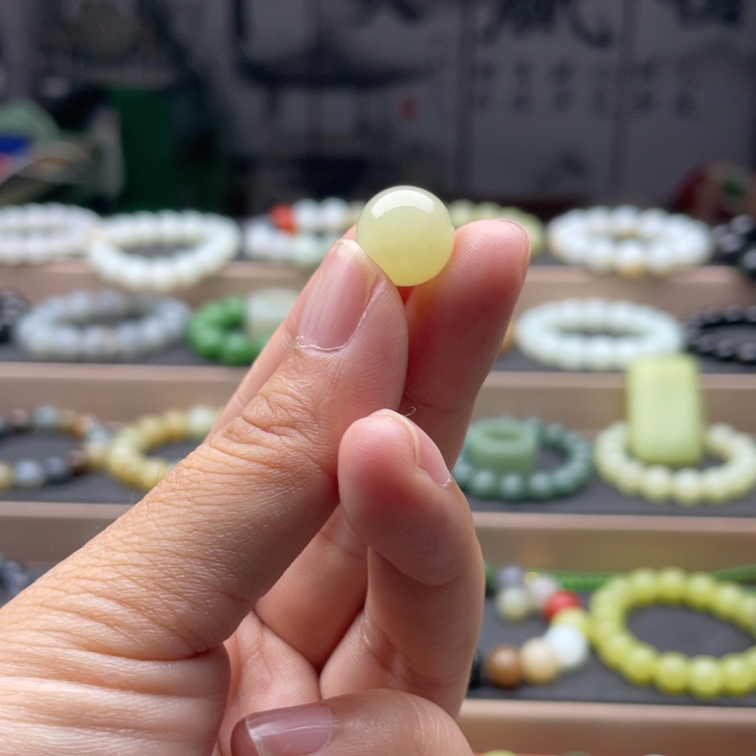 手链未镶嵌和田玉12黄口