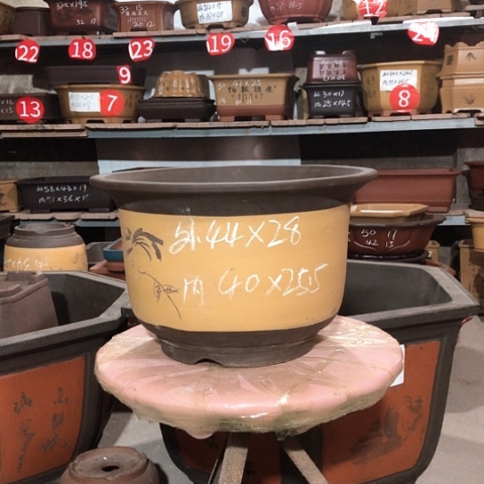 紫砂花盆包邮紫砂