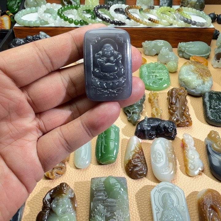 和田玉颈饰未镶嵌定制款